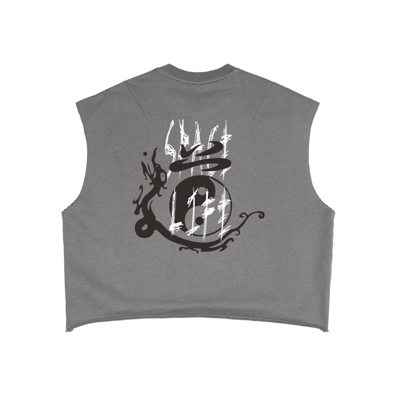 French Terry Boxy Tank Top