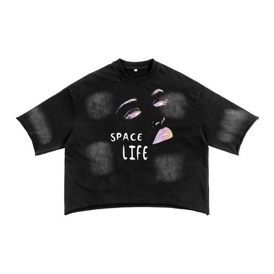 Sunfade French Terry Raw Edge T-shirt