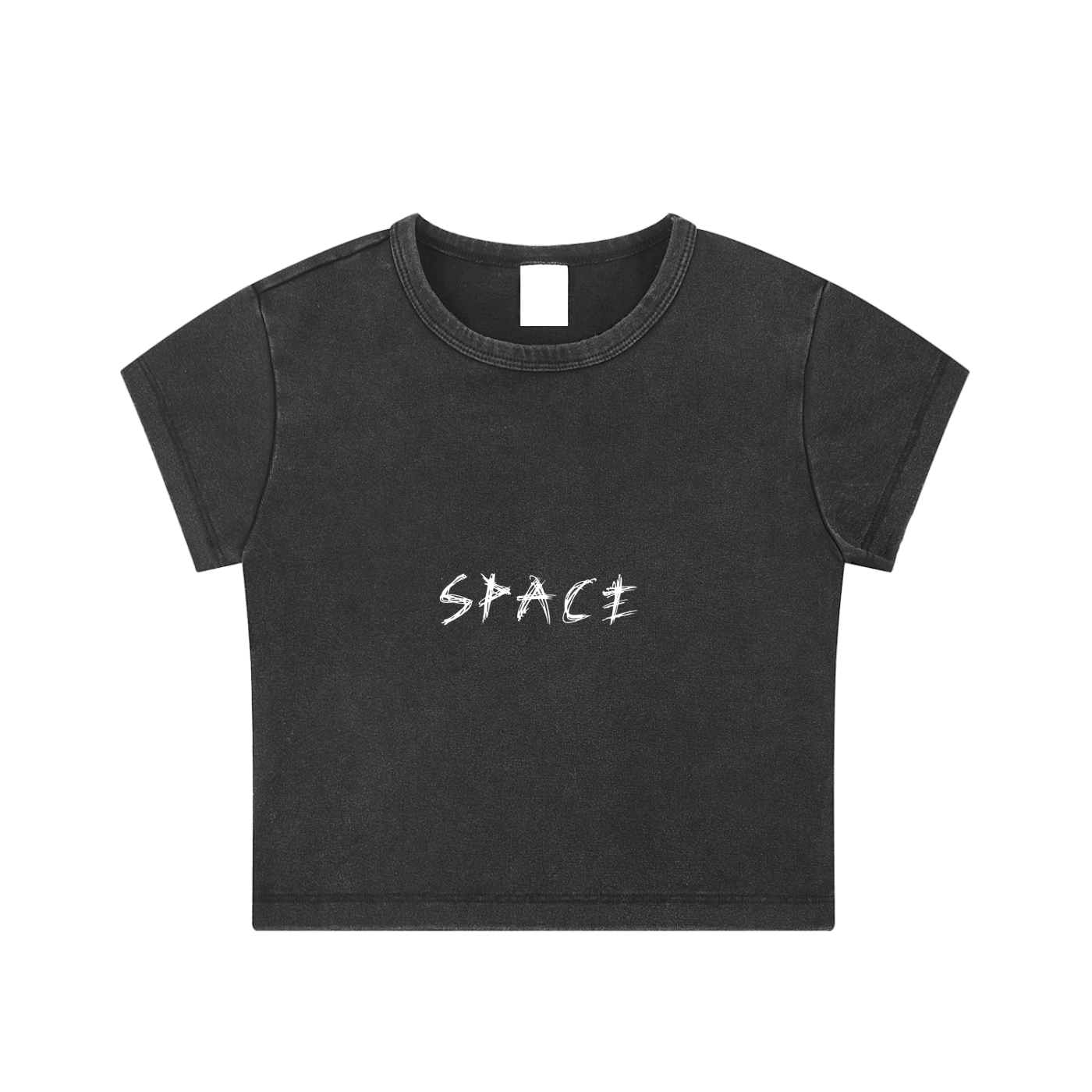 Snow Washed Crop Top